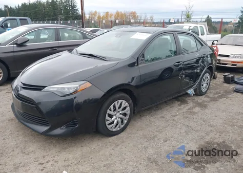 2018 Toyota Corolla Le из США, поврежденный, VIN 2T1BURHE2JC005435
